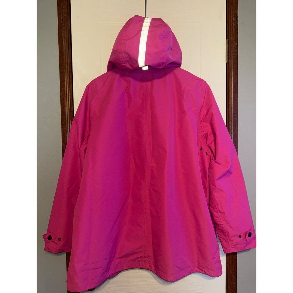 Nauge PinkโFloralโ Magic Print Raincoat Q4877HE-756 Sz 1X - Picture 16 of 16